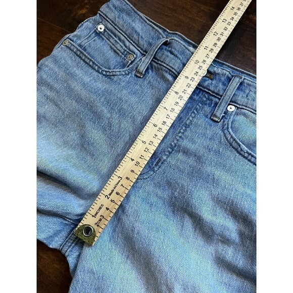 Madewell Jeans Womens 25T Blue Denim The Perfect Vintage Crop Jean Fray Hem - Picture 5 of 6